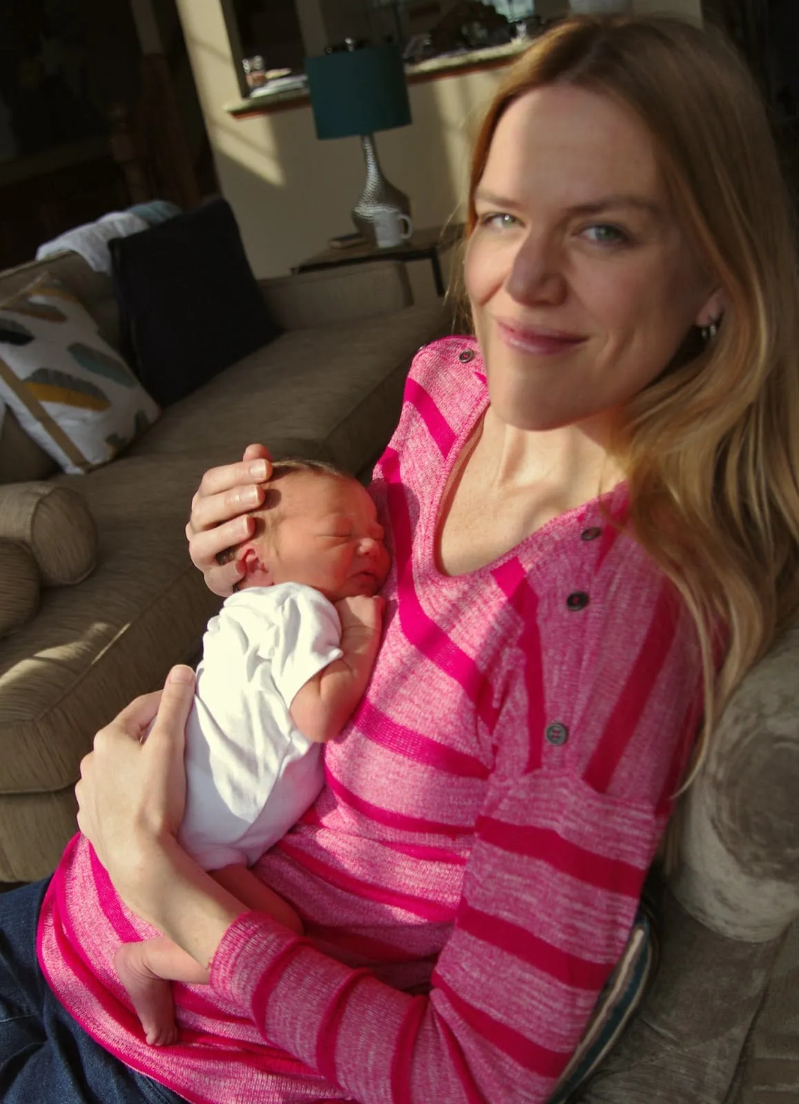 Me and sweet pea at 5 days old.